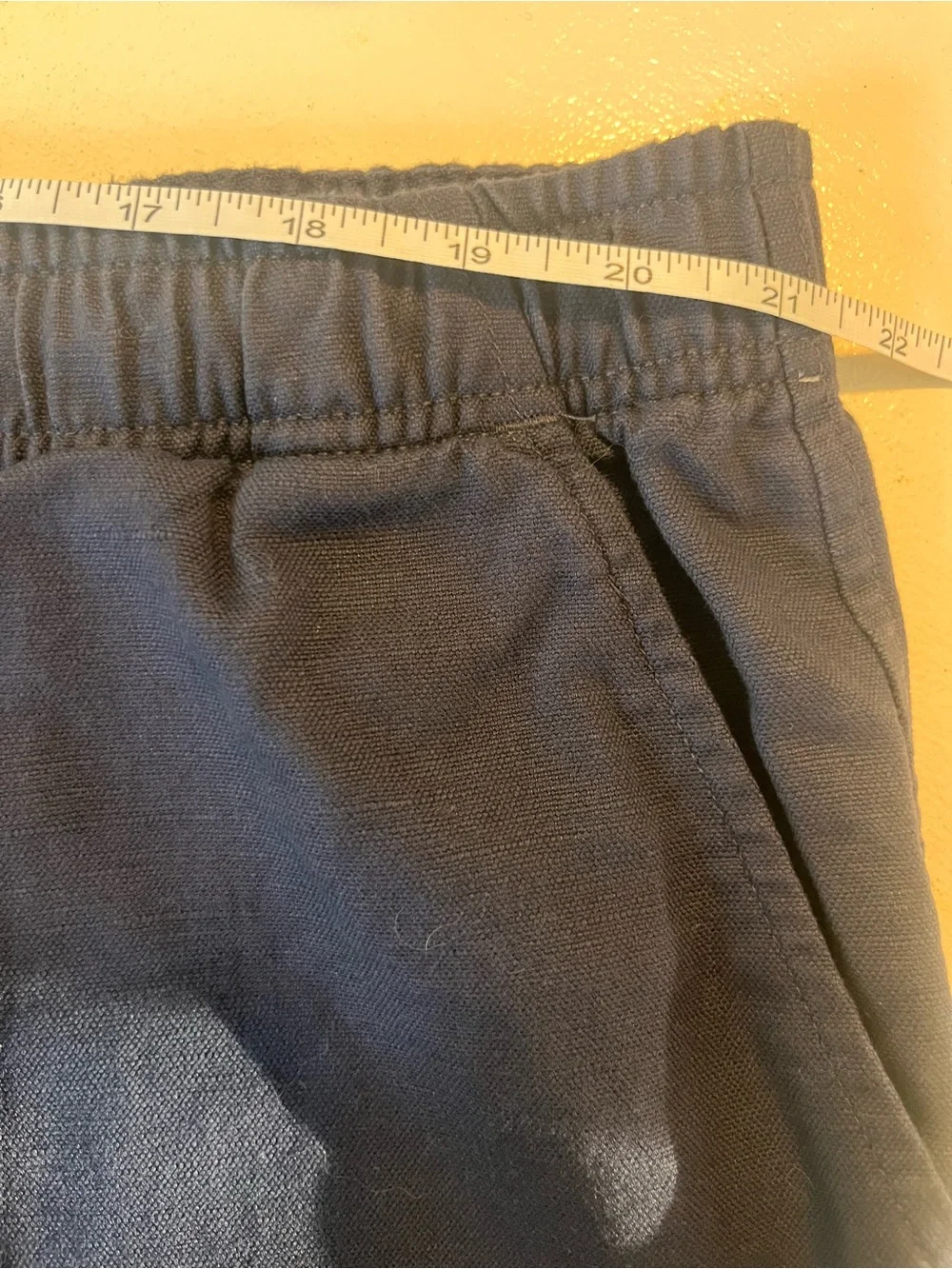 J.Crew 5.5” Pier Short in cotton-linen blend